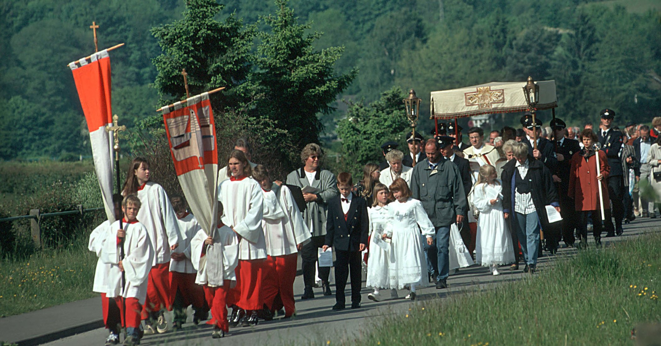 Fronleichnam ohne Prozession Pfarrei St. Clemens