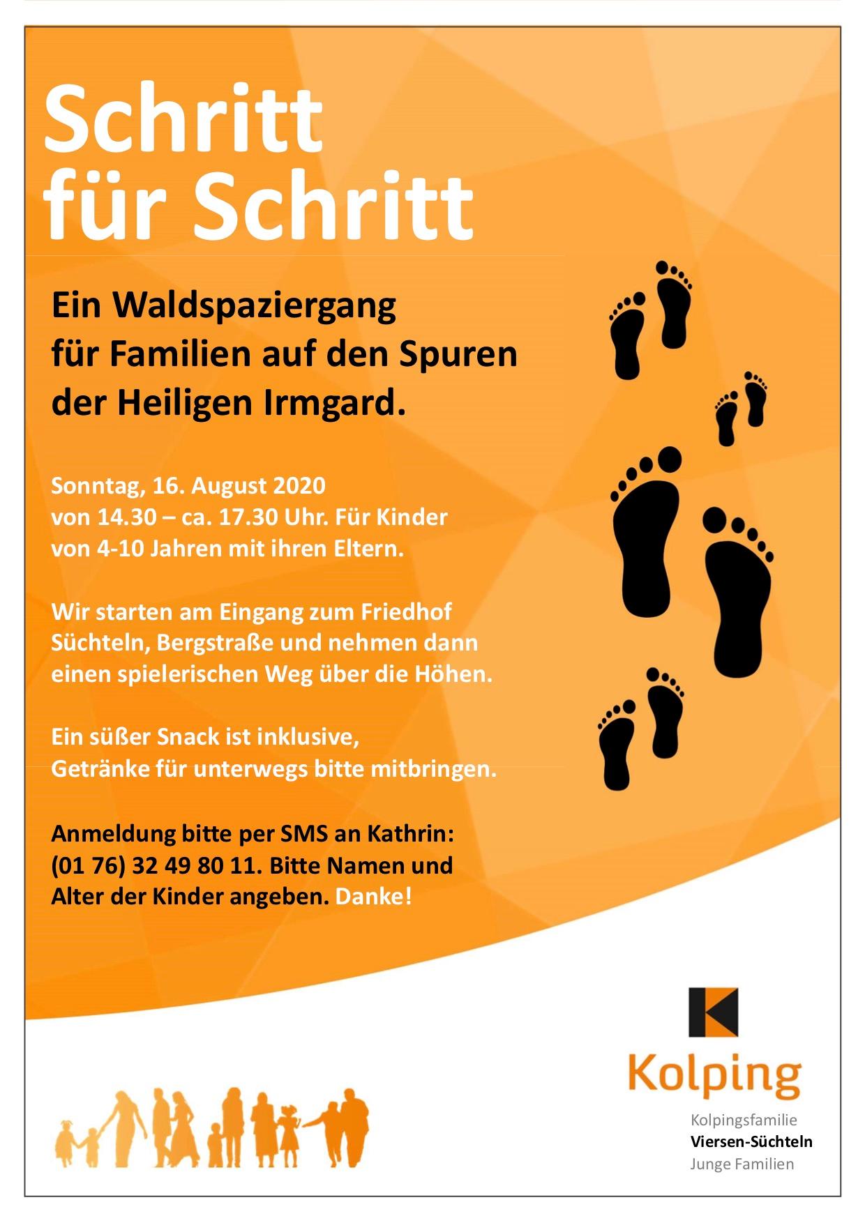 Schritt für Schritt