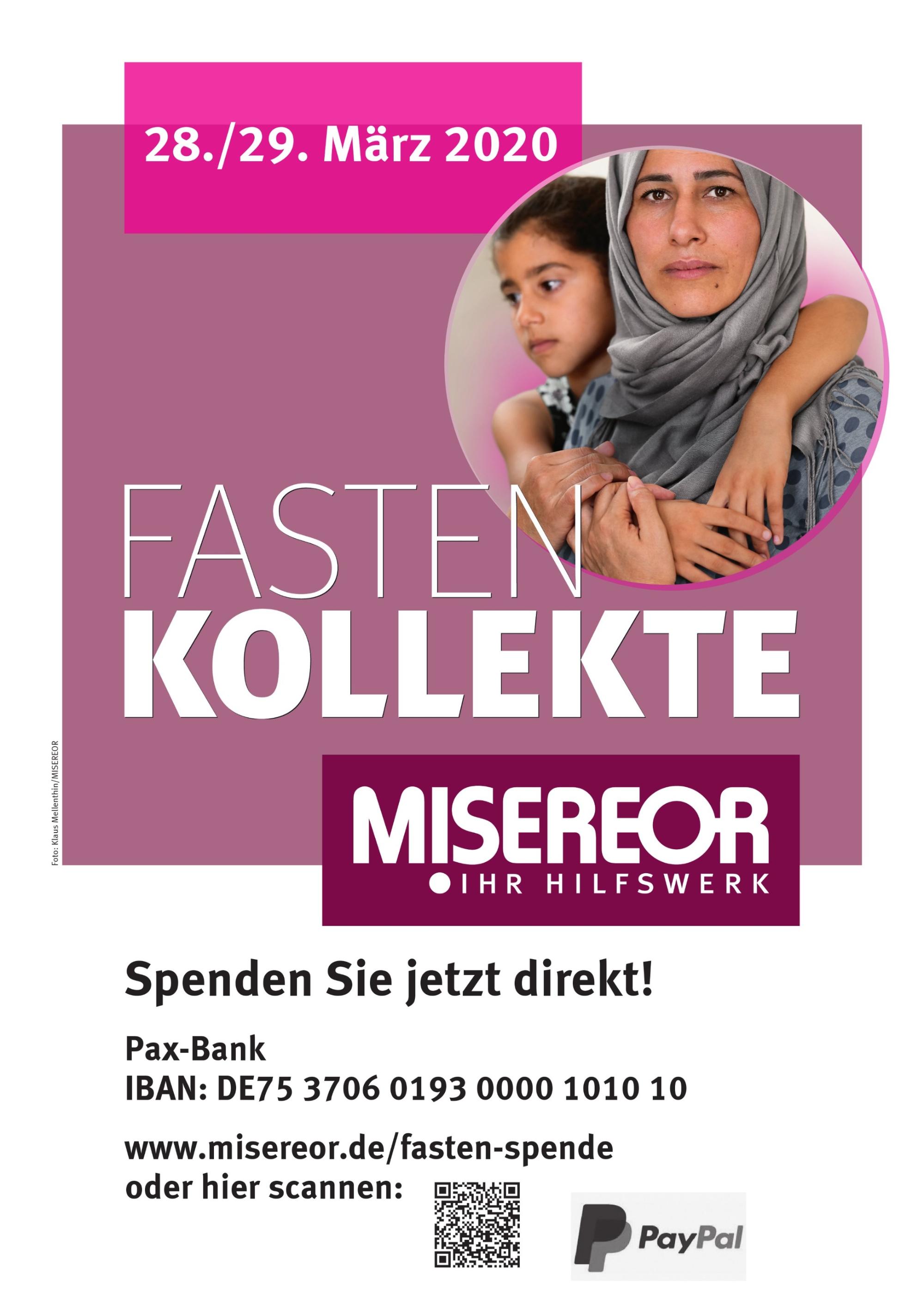 Spenden Möglichkeiten