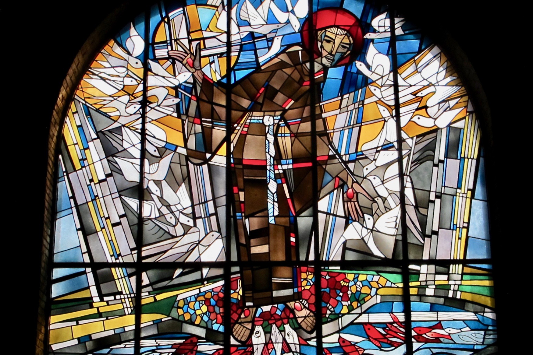 Kirchenfenster in St. Franziskus / Süchteln-Vorst (c) Schloesser Kirchenfenster in St. Franziskus / Süchteln-Vorst (c) Schloesser
